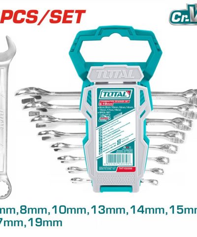 آچار تخت و رینگی توتال مدل THT102286 مجموعه 8 عددی